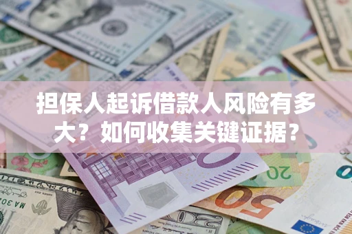 北京担保人起诉借款人风险有多大？如何收集关键证据？