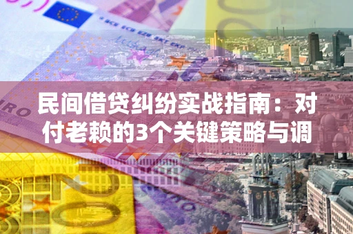 北京民间借贷纠纷实战指南：对付老赖的3个关键策略与调解盲区解析