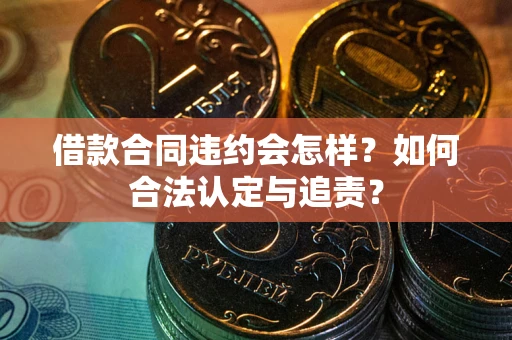 北京借款合同违约会怎样？如何合法认定与追责？