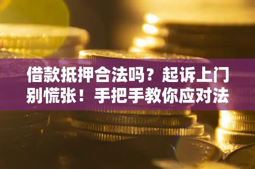 北京借款抵押合法吗？起诉上门别慌张！手把手教你应对法律程序